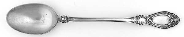 Sharon (Silverplate, 1910) Large Solid Dressing Spoon with Button