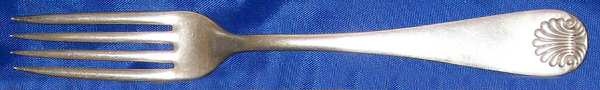 Shell (Silverplate, 1890) Fork