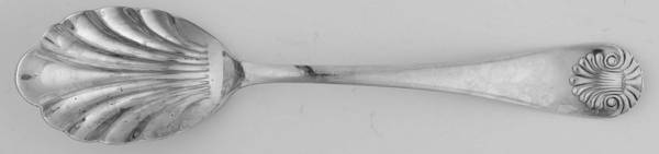 Shell (Silverplate, 1890) Sugar Shell Spoon