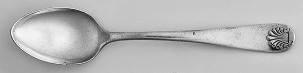 Shell (Silverplate, 1890) Demitasse Spoon