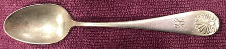 Shell (Silverplate, 1860) Youth Five O'Clock Spoon