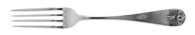Shell (Silverplate, 1860) Fork