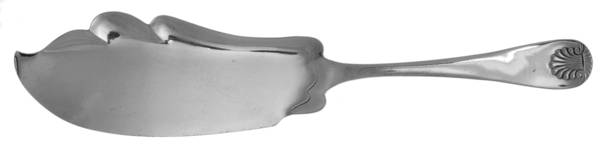 Shell (Silverplate, 1894) Large Solid Fish Server