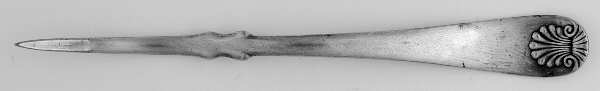 Shell (Silverplate, 1894) Solid Nut Pick