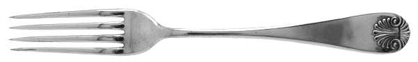 Shell (Silverplate, 1892) Fork