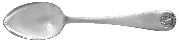 Shell (Silverplate, 1892) Teaspoon