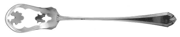 Shirley (Sterling, 1910) Pierced Bowl Short Handle Olive Spoon
