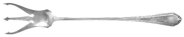 Shirley (Sterling, 1910) Large Lettuce Serving Fork