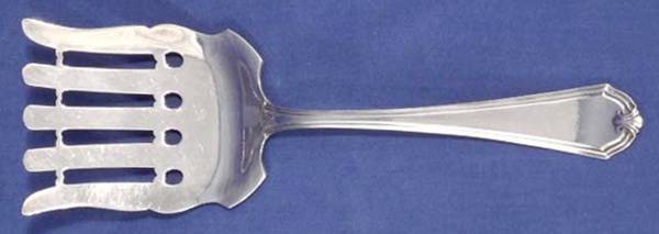 Shirley (Sterling, 1910) Large Solid Asparagus Serving Fork
