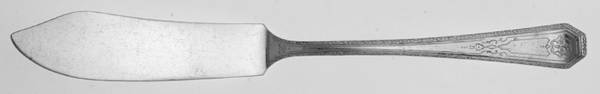 Silver Anniversary (Silverplate, 1927) Flat Handle Master Butter Knife
