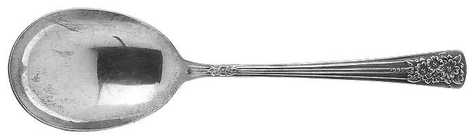 Silver Belle (Silverplate, 1940) Solid Smooth Casserole Spoon