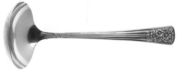Silver Belle (Silverplate, 1940) Solid Gravy Ladle