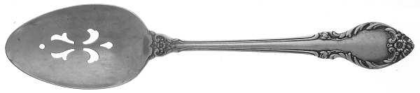 Silver Classic (Silverplate, Hopechest) Pierced Tablespoon (Serving Spoon)