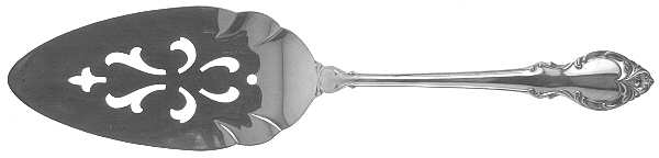Silver Fashion (Silverplate, 1957) Solid Pierced Pie Server