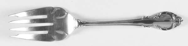Silver Fashion (Silverplate, 1957) Medium Solid Cold Meat Serving Fork