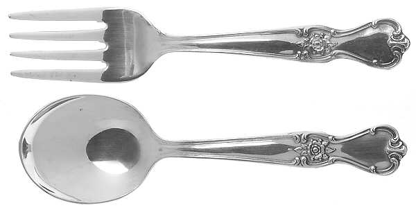 Signature (Silverplate, 1960) 2 Pc Baby Set (BF, BS)