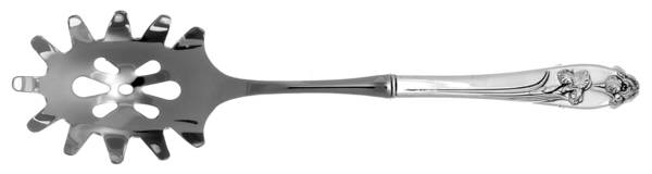 Silver Iris (Sterling, 1955) Pasta Server with Stainless Bowl