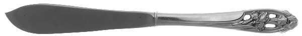 Silver Iris (Sterling, 1955) Hollow Handle Master Butter Knife