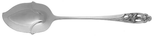 Silver Iris (Sterling, 1955) Large Solid Jelly Server
