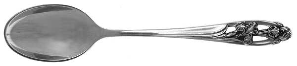 Silver Iris (Sterling, 1955) Demitasse Spoon