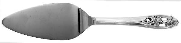 Silver Iris (Sterling, 1955) Cheese Server with Stainless Blade