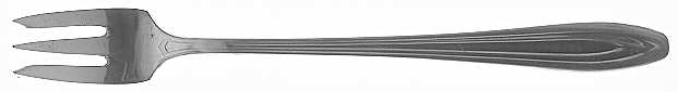 Silhouette (Silverplate, 1930) Cocktail/Seafood Fork