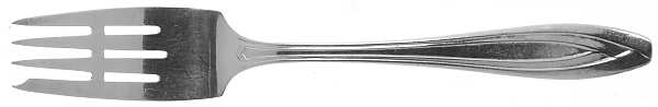 Silhouette (Silverplate, 1930) Pastry Fork
