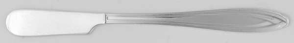 Silhouette (Silverplate, 1930) Large Flat Handle Butter Spreader