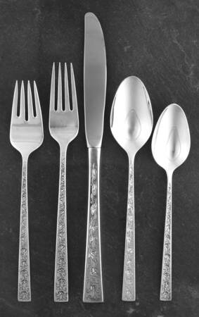 Silver Lace (Silverplate, 1968) 40 Piece Estate Set