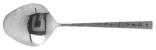 Silver Lace (Silverplate, 1968) Solid Smooth Casserole Spoon