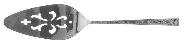 Silver Lace (Silverplate, 1968) Solid Pierced Pie Server