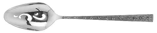 Silver Lace (Silverplate, 1968) Pierced Tablespoon (Serving Spoon)