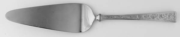 Silver Lace (Silverplate, 1968) Pie Server with Stainless Blade