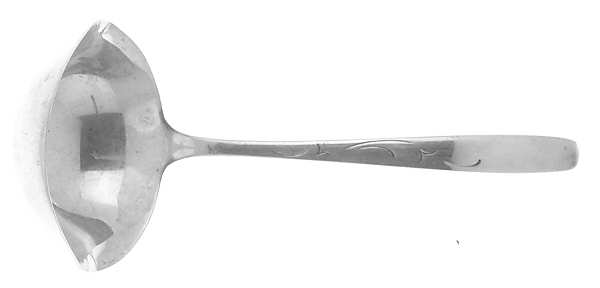 Silhouette (Sterling, 1957) Solid Gravy Ladle