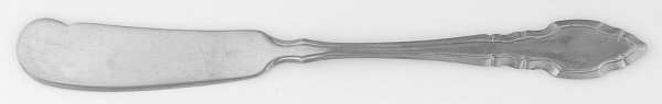 Silhouette (Stainless) Flat Handle Master Butter Knife