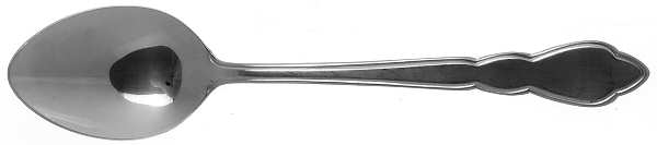 Silhouette (Stainless) Place/Oval Soup Spoon