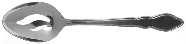 Silhouette (Stainless) Pierced Tablespoon (Serving Spoon)