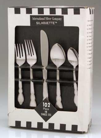 Silhouette (Stainless) 102 Piece Set