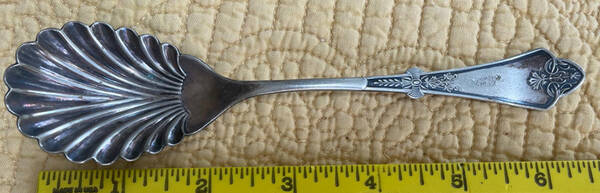 Silver (Silverplate, 1874) Sugar Shell Spoon