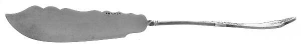 Silver (Silverplate, 1874) Flat Twisted Handle Master Butter Knife
