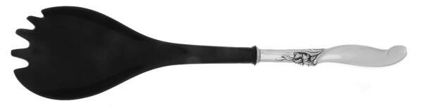 Silver Melody (Sterling, 1955) Salad Serving Fork with Plastic Prongs