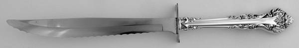 Silver Masterpiece (Sterling, 1970) Small Steak Carving Knife with Stainless Blade