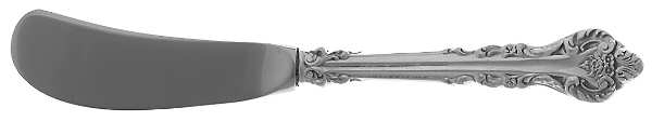 Silver Masterpiece (Sterling, 1970) Butter Spreader Hollow Hdl-Paddle/Stainless Blade