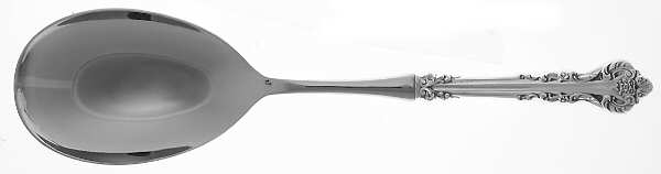 Silver Masterpiece (Sterling, 1970) Salad Servng Spoon with Stainless Bowl