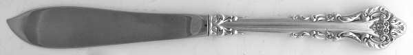 Silver Masterpiece (Sterling, 1970) Hollow Handle Master Butter Knife