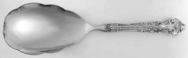 Silver Masterpiece (Sterling, 1970) Rice Spoon-Stainless Bowl