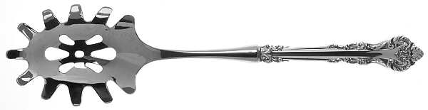 Silver Masterpiece (Sterling, 1970) Pasta Server with Stainless Bowl