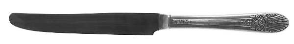 Silver Mist-Marigold (Silverplate, 1935) New French Hollow Knife with Pinched Handle