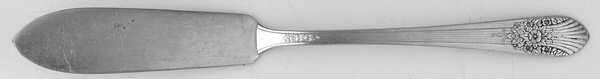 Silver Mist-Marigold (Silverplate, 1935) Flat Handle Master Butter Knife