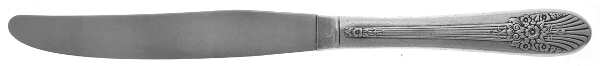 Silver Mist-Marigold (Silverplate, 1935) Modern Hollow Knife-Pinched Handle
